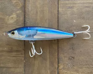 2025 Mirrored - Blue /topwater Stick bait TUNA ,GT, DORADO KING FISH - Picture 1 of 10