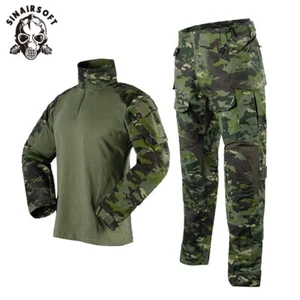 Juego de Pantalones y Camisa de Combate Táctico Militar BDU G3 Uniforme Mangas Largas Exterior EE. UU. - Imagen 1 de 12