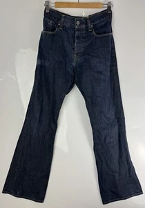 Pantalones de mezclilla para hombre G-Star Raw 3301 corte regular lavado oscuro 34W 31L - Imagen 1 de 7