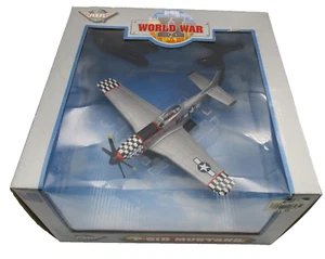 WW Serie P-51D Mustang Kampfflugzeug Maßstab 1:48 Druckguss Metall - Bild 1 von 6