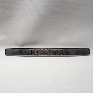 Toyota Land Cruiser FJ60 OEM Tailgate Emblem Chrome - Picture 1 of 8