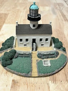 Danbury Mint Old Point Loma Lighthouse Statue San Diego American Lighthouses - Bild 1 von 3