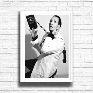 Marilyn Manson Wall Art Print Poster Interior Decor Picture High Quality Size A4 - Picture 1 of 4