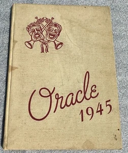 1945 Yearbook Edward Little High School Auburn Maine Annual - Picture 1 of 8