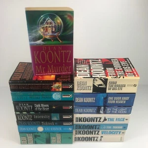 15x Dean Koontz Standalone Books Mr Murder, Dragon Tears Small Paperback Lot - Picture 1 of 12