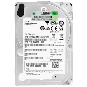 Festplatte HP MM1000GFJTE 1TB 7200Rpm 128Mb Cache SATA III 2.5'' Zoll 832510-001 - Picture 1 of 5