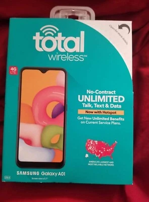 Samsung Galaxy A01 Total Wireless Prepaid  - Image 1 of 4