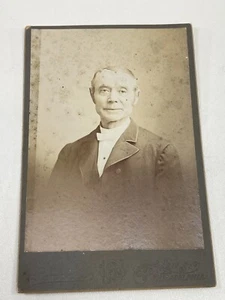 Old Man Antique Victorian Photo N 8th St Philadelphia 4x6 - Picture 1 of 2