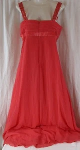 davids bridal bridesmaid dress Size 10 Coral Reef F14006 - Picture 1 of 11
