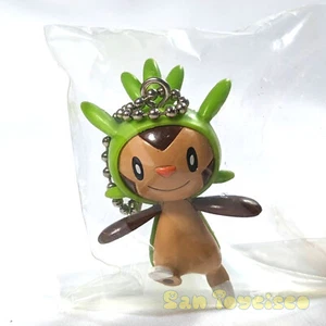 Pokemon Keychain Mascot XY - Chespin Figure 2inch Kalos Go T-Arts 2013 - Picture 1 of 6