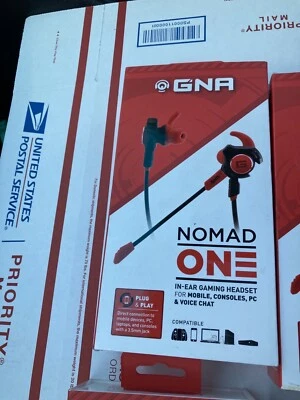 GNA NOMAD 1  In-Ear Gaming Headset earbud style-(NEW SEALED)SEE PRICE 4 QUANTITY - Image 1 of 2