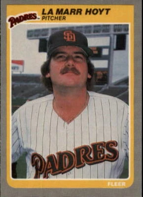 1985 Fleer Update #58 LaMarr Hoyt - NM - Image 1 of 2