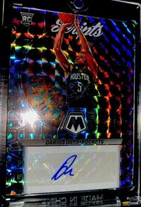 Darius Days 2022-23 Panini Mosaic Rookie Scripts Auto RC Prizm #RS-DAY Rockets - Picture 1 of 4