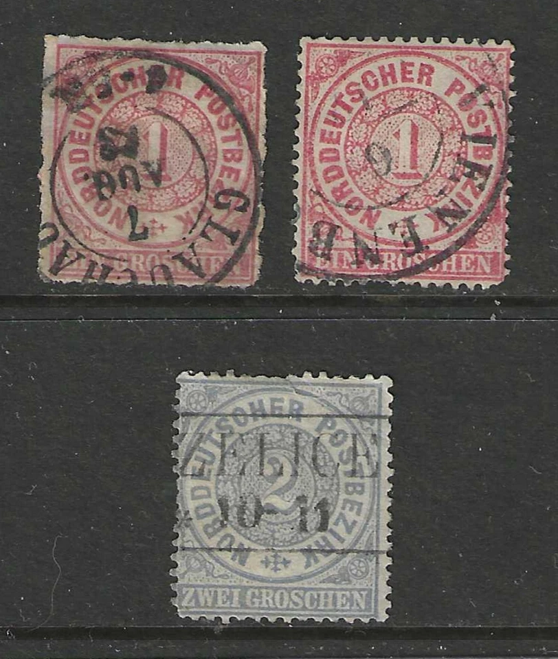 Germany States  1868/69 NORTH GERMAN CONFEDERATIO  lot used - Image 1 of 1