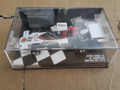 D CHARLTON LOTUS 72 British GP 1972 Minichamps 1:43 Scale Model F1 Formula 1 - Image 1 of 4