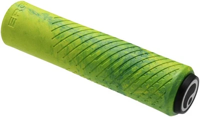 Punhos Ergon GXR MTB amarelo lava/verde - ergonômico leve absorvente de choque - Imagem 1 de 3