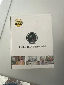 HD 1080P Webcam USB Computer Web Camera With Microphone For PC Laptop Desktop - Picture 1 of 9
