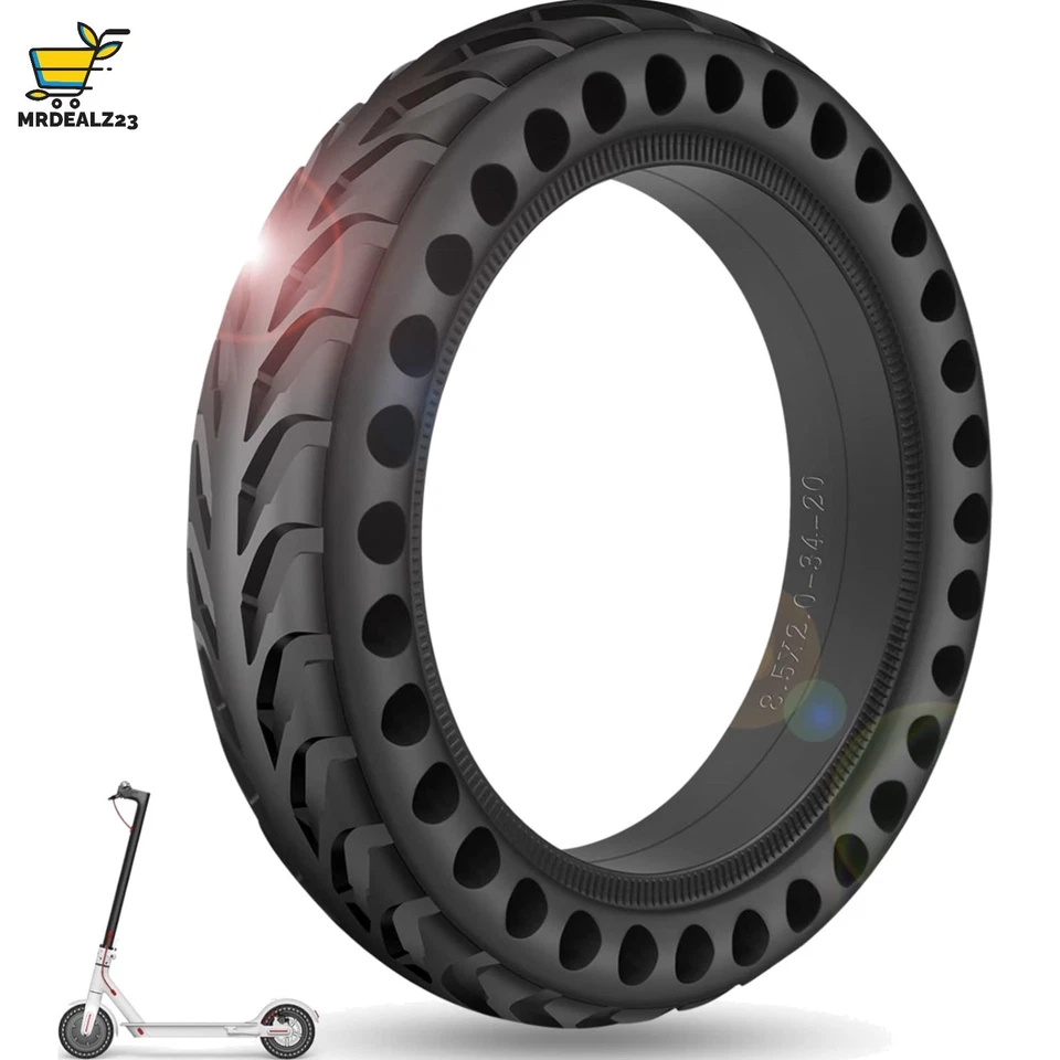 BANGTING 8,5 Zoll E Scooter Solid Reifen, 8 1/2 x2 Vollgummireifen, 50/75-6.1