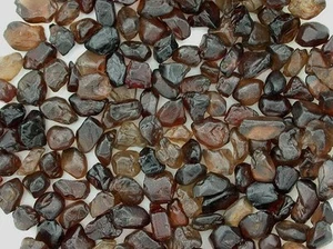 10 Carats Mixed Honey Root Beer Alluvial Zircon Facet Rough 1.25 - 3 Ct EBS5650 - Picture 1 of 1
