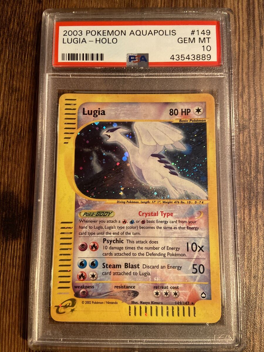 Pokémon Lugia Individual Aquapolis Cards for sale - eBay Pokémon Lugia Individual Aquapolis Cards for sale - eBay