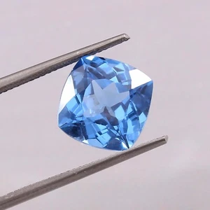 8x8 MM AAA Quality Natural Ceylon Fancy Blue Spinel Loose Cushion Gemstone Cut - Picture 1 of 6