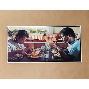 Poster film pulp fiction 12" x 24" grande serigrafia ristorante cena colazione - Foto 1 di 2