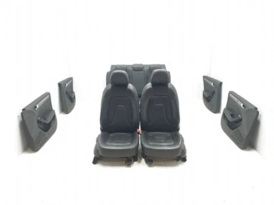 EN CUERO juego asientos completo para AUDI A4 BERLINA 8K2 BASIS 2014 2303345 - Imagen 1 de 4