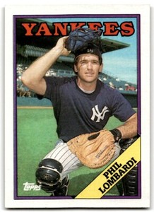 1988 Topps Phil Lombardi New York Yankees #283