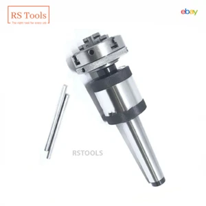 MT2 Revolving Center 2MT with 65mm 4 Jaw Self Centering 2-1/2" Mini Lathe Chuck - Picture 1 of 14