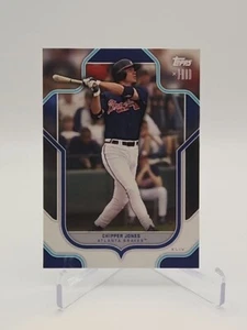 2023 Topps x J-Rod Show Out Chipper Jones #28 Atlanta Braves Baseball Club - Picture 1 of 3