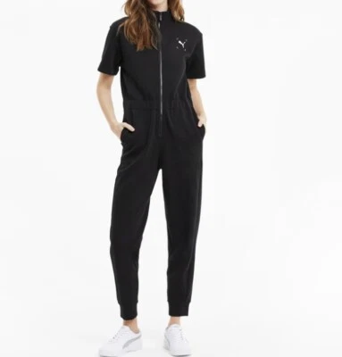 Puma 583556 Nu-tility Zip Jumpsuit Black ( XS ) - image 1 of 4