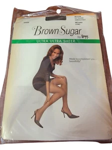 Brown Sugar Leggs Queen Size Ultra Ultra Sheer Pantyhose Choose Size and Color - Picture 1 of 68