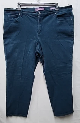 Jeans Gloria Vanderbilt Amanda Talla 24W Azul/Verde ¡En muy buen estado!! Foto 1 de 4