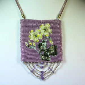 Amulet Bag with Amethyst - Picture 1 of 4