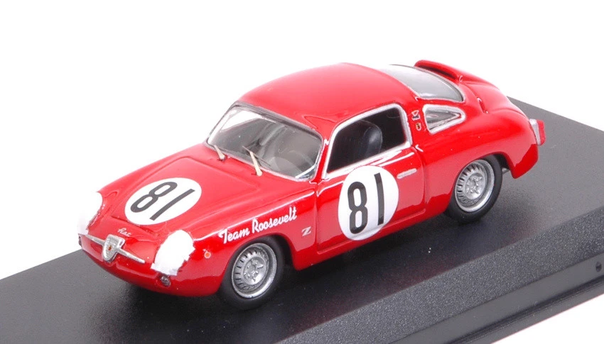 Fiat Abarth 750 #81 10th Scca Nat. Cumberland 1959 Duncan Black 1:43 Model - Immagine 1 di 1