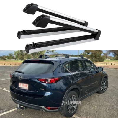 Portaequipajes de techo para esquí snowboard para 4 tablas de snowboard para Mazda CX-5 CX-7 CX-9 Foto 1 de 4