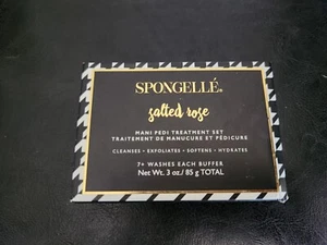 Spongelle Mani Pedi Treatment Set in SALTED ROSE, 3oz/85g NIB SEALED 7+Washes - Picture 1 of 2