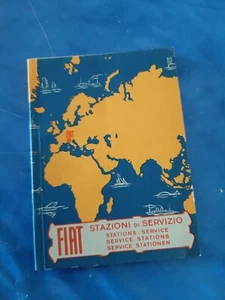 STAZIONI SERVIZIO FIAT 1956 USO E MANUTENZIONE 500 600 1100 1400 1500 1900 - Foto 1 di 4