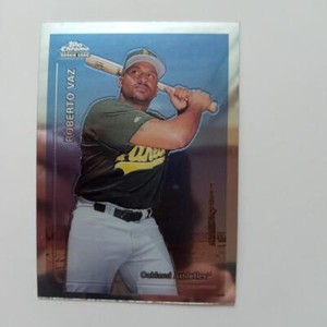 1999 (ATHLETICS) Topps Chrome Traded #T9 Roberto Vaz RC