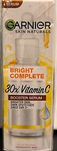 Garnier Skin Naturals Bright Complete 30X Vitamin C Face Serum Free Ship 30 ml - Picture 1 of 2