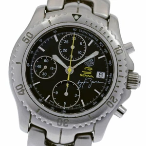 Tag Heuer Link Chronograph Ayrton Senna 4098 Teile Herrenuhr - Bild 1 von 7