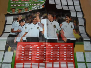 Póster de colección de la Copa Mundial de Fútbol 2010 - ¡sin pegar! Duplo y hanuta EXCELENTE - Imagen 1 de 1