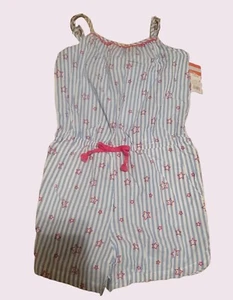Girls NWT Dress Cat&Jack L 10/12 White/Blue Star Dress  - Picture 1 of 5