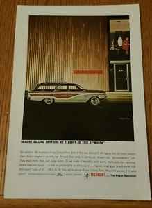Anuncio vintage de 1964 para Mercury Colony Park W - Imagen 1 de 1
