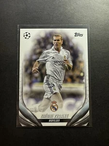 2023-24 Topps Competiciones de Clubes UEFA Zinedine Zidane #10 Variación de Imagen SP - Imagen 1 de 2