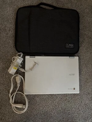 Libro Acer cromado usado con cargador y estuche de transporte Foto 1 de 4