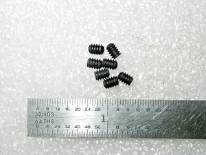 SET VITI 6-32 X 3/16" PUNTA A TAZZA ACCIAIO LEGATO OSSIDO NERO - 100 pz - Foto 1 di 1