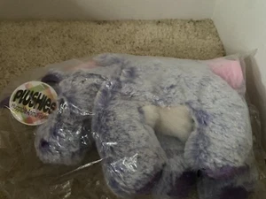 New Purple Unicorn Plushies Huggable Animal Purse Plush 12" Bag/Toy - Picture 1 of 2