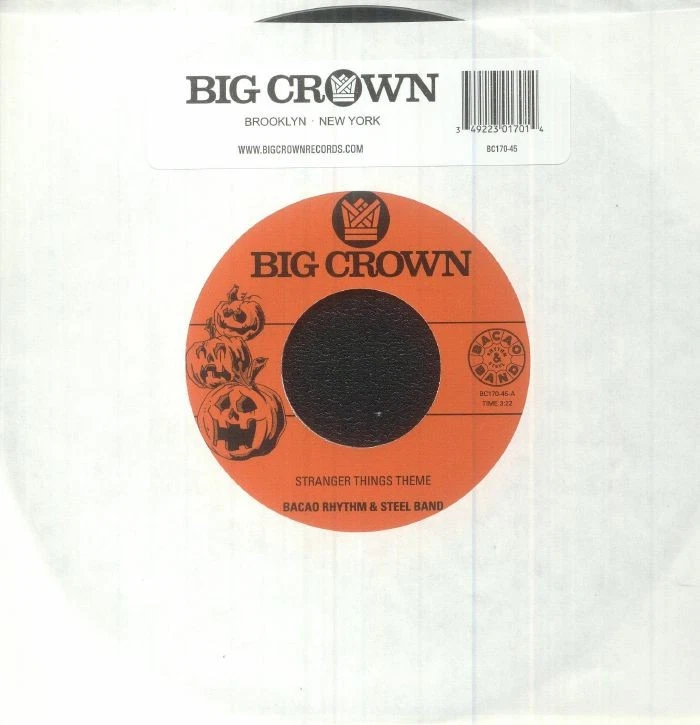 BACAO RHYTHM & STEEL BAND - Stranger Things Theme - Vinyl (7") - Imagem 1 de 1