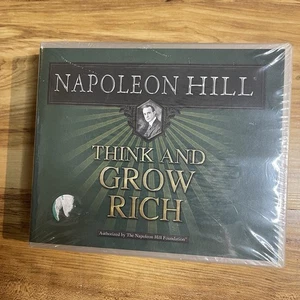 Think and Grow Rich Napoleon Hill Audio 8 CDs Audiobook Unabridged Brand New! - Picture 1 of 2